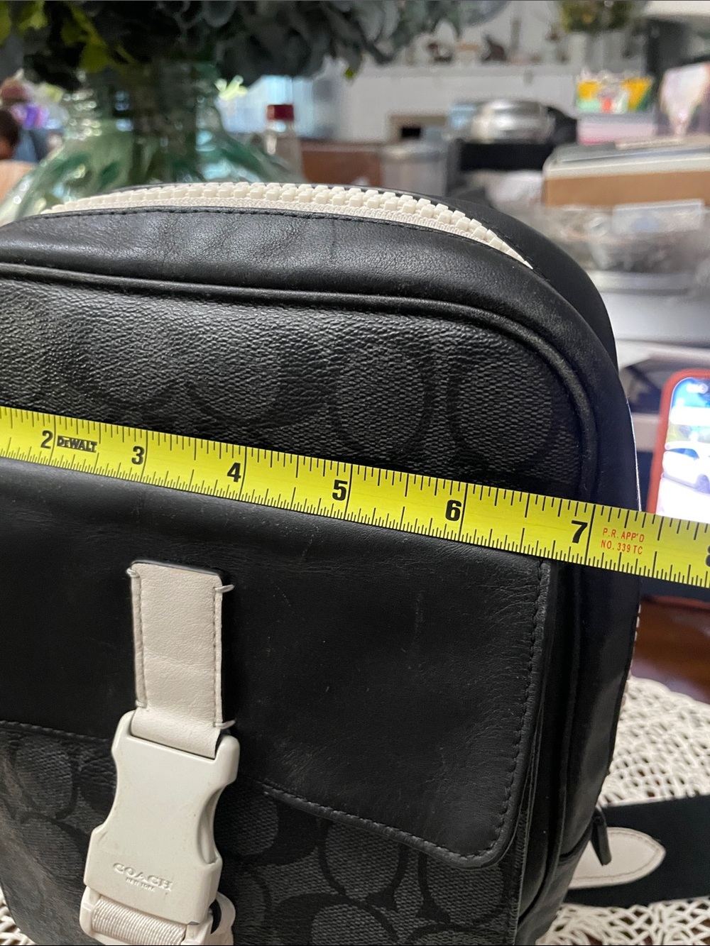COACH Track Pack In Signature Canvas - Picture 8 of 16